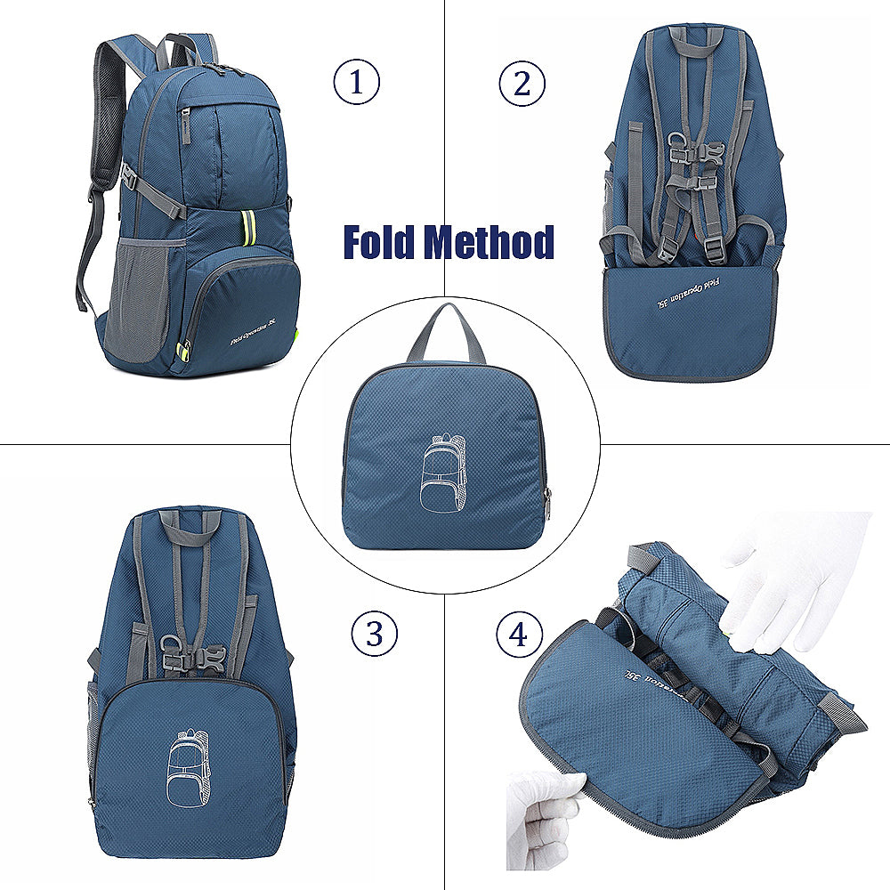 Travel storage folding bag